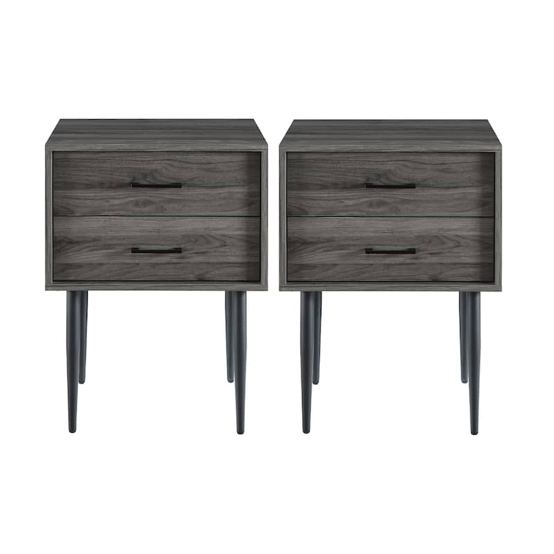 Middlebrook Notto Mid-Century Nightstand (Set of 2)