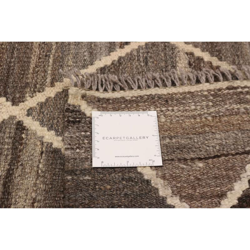 Sivas Grey Kilim 5'1" x 6'5" - 5'1 x 6'5