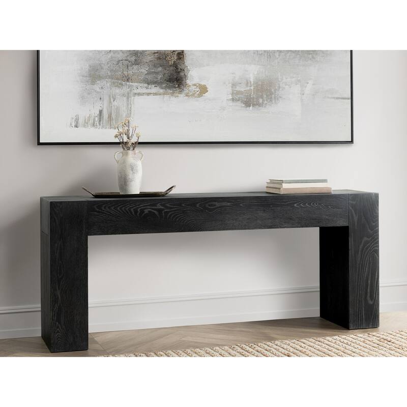 Classic Home Bristol Cracked Oak 72" Console Table