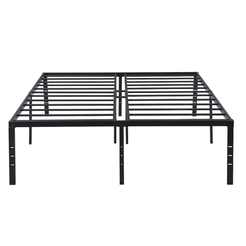 Black Heavy Duty Metal Bed Frame