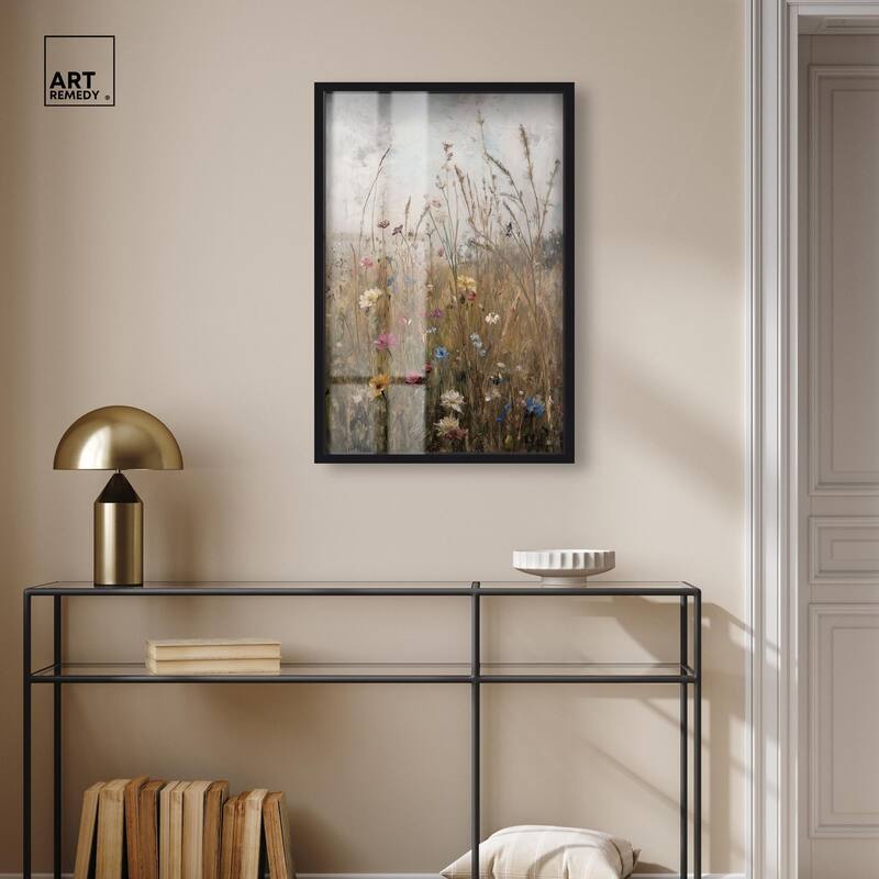 Field of Forgotten Dreams I Shadowbox by Art Remedy