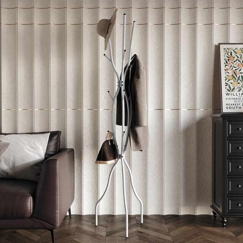 CraftPorch Modern Freestanding Metal Coat Rack - N/A