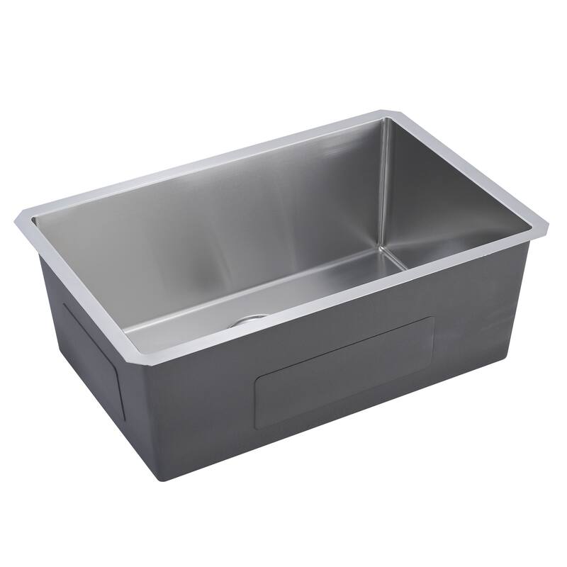 Undermount Single Bowl Kitchen Sink (Sink Only)
