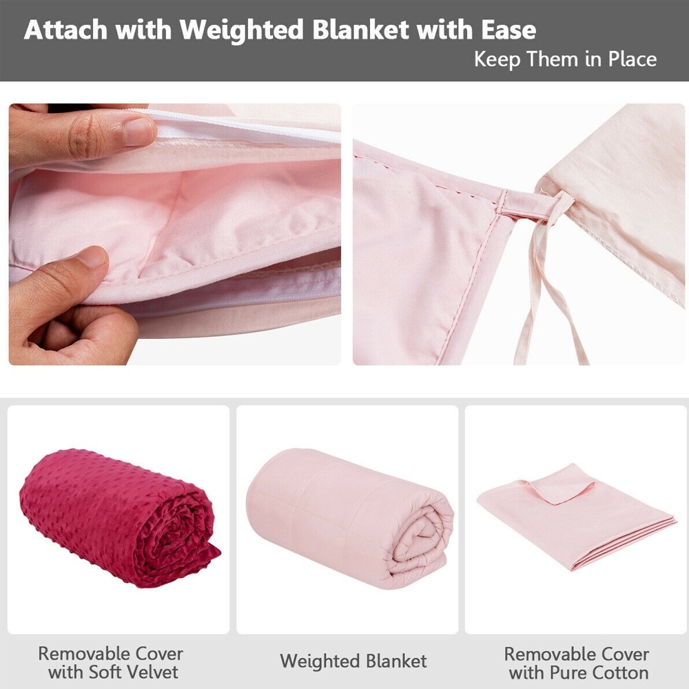 Hot pink weighted blanket new arrivals