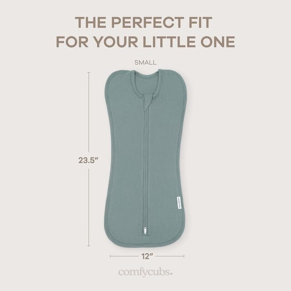 dimension image slide 0 of 10, Easy Zipper Wrap 2 Pack Swaddle Blanket by Comfy Cubs