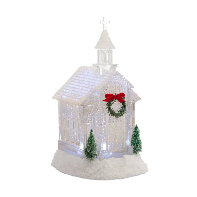 Church Snow Globe