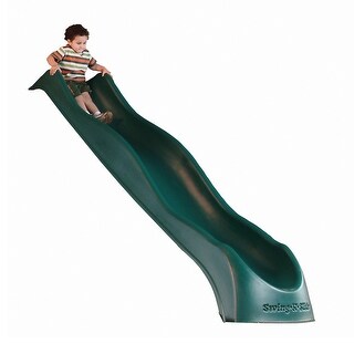 Swing-N-Slide Green Super Speedwave Slide- Mounts to 5' - 5'6" platforms