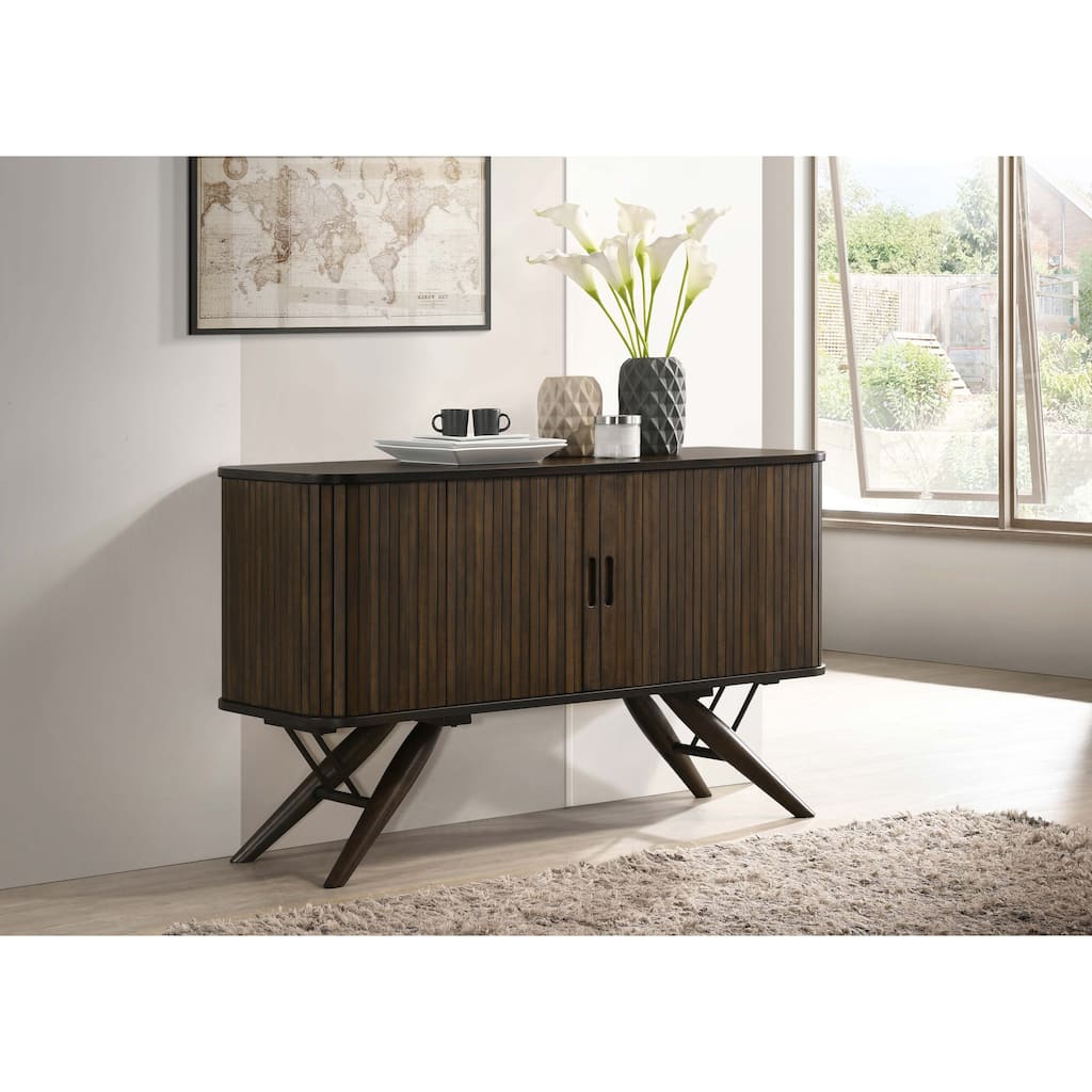 Paloma Dark Walnut 2-door Rectangular Server