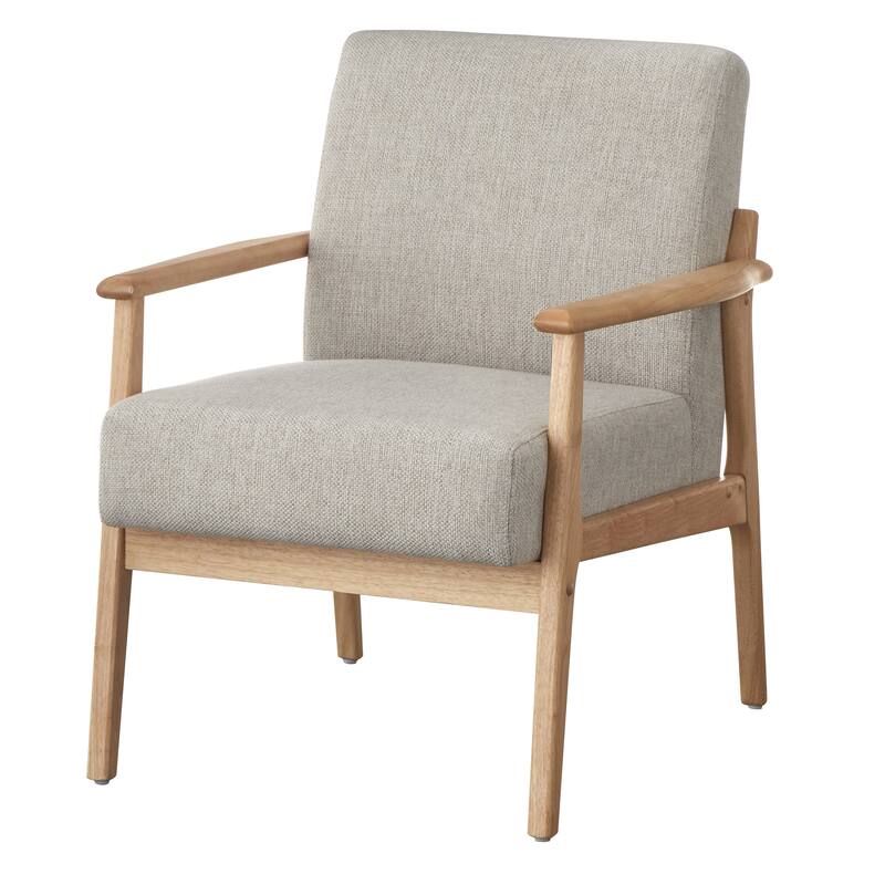 Lifestorey Beaumont Solid Wood 3-Piece Living room Set