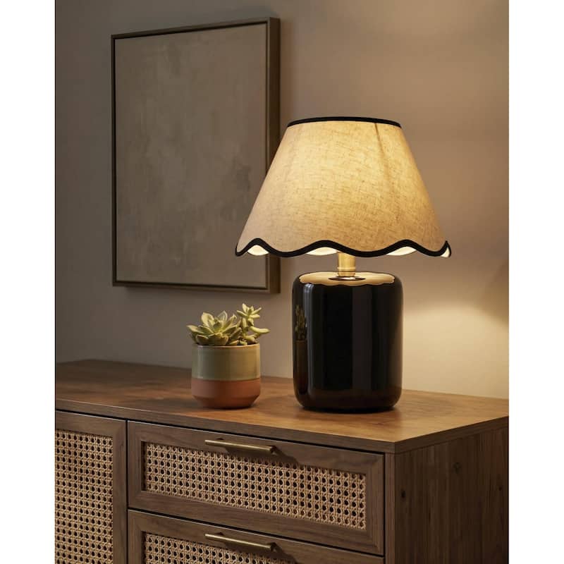 Livabliss Marivela Traditional Accent Table Lamp - 15"H x 12"W x 12"D