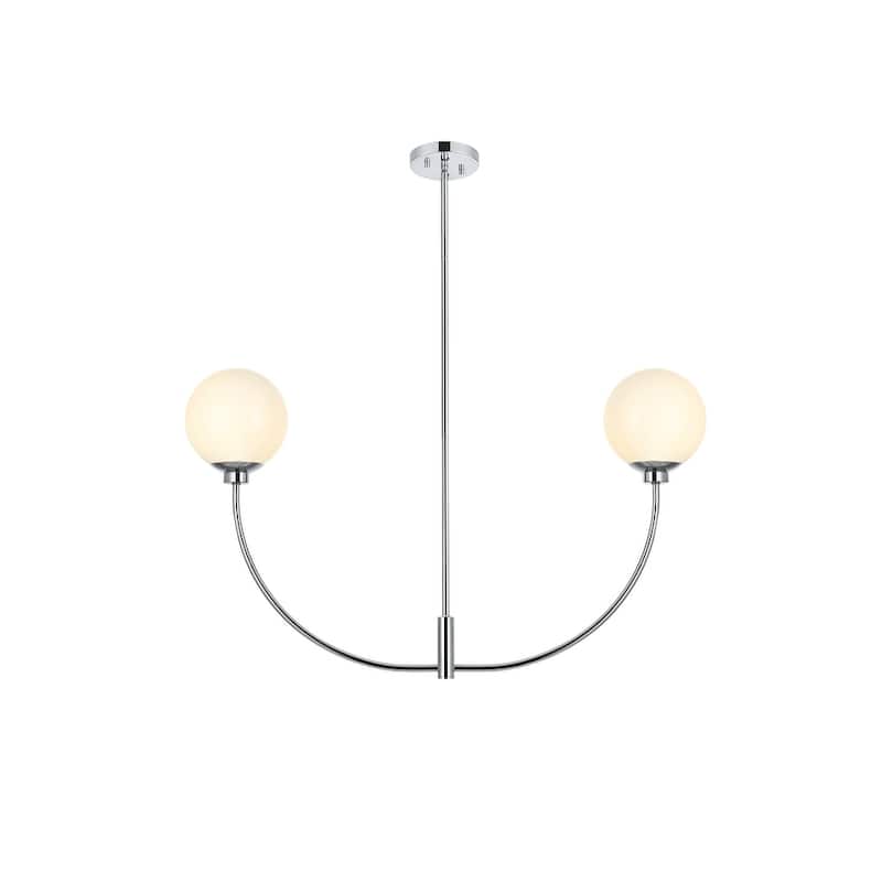 Indigo Home 36 inch chandelier - Chrome