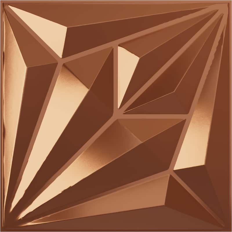 19 5/8"W x 19 5/8"H Diamond EnduraWall Decorative 3D Wall Panel