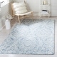 preview thumbnail 50 of 96, SAFAVIEH Handmade Metro Lorenzina French Country Wool Rug 3' x 5' - Blue/Ivory - Rectangle