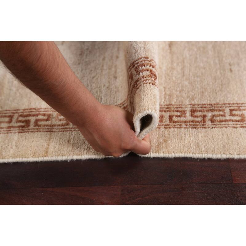 Gabbeh Kashkoli Oriental Wool Runner Rug Hand-knotted Staircase Carpet - 2'4" x 10'6"