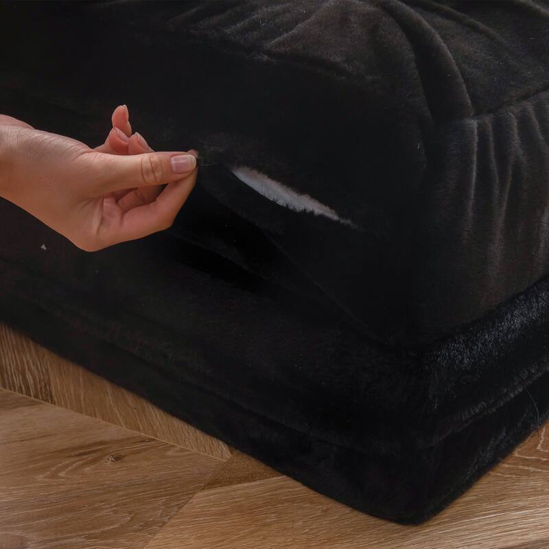 Convertible Folding Couch Sofa Bed with Removable Cover