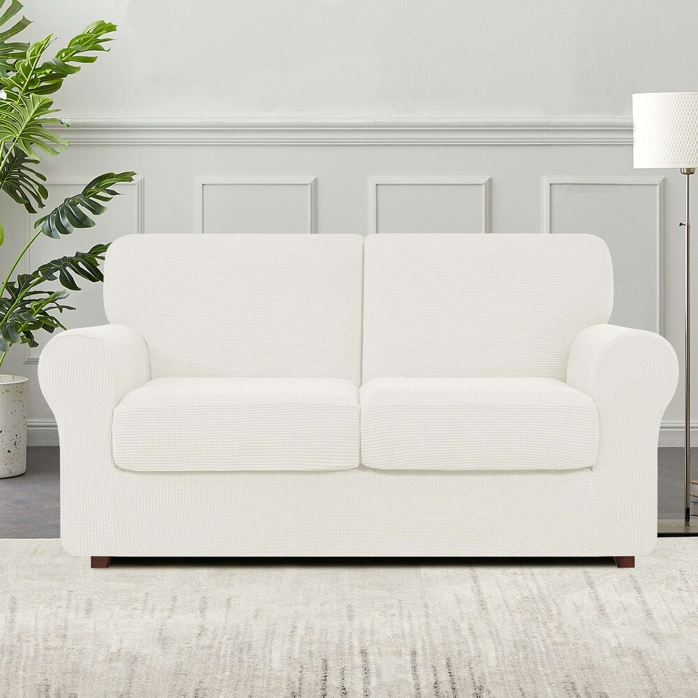 White sofa deals cushion covers
