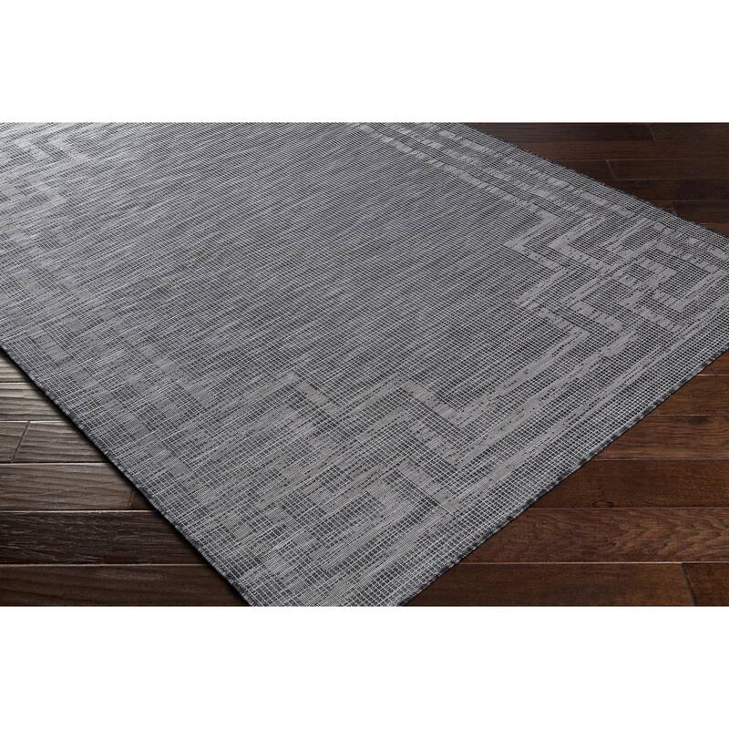 Brian Traditional Border Outdoor Area Rug