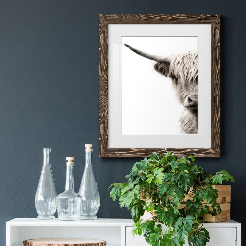 Highland Cattle-Premium Framed Print - Ready to Hang