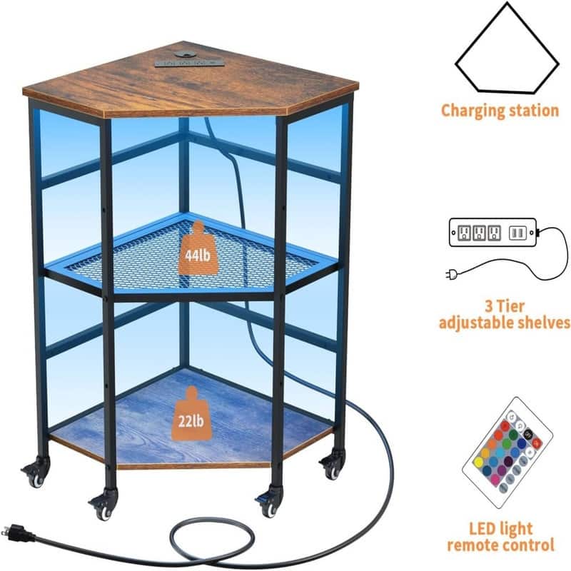 Corner Printer Stand Table