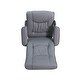 preview thumbnail 64 of 69, Contemporary Multi-Position Recliner and Ottoman with Wrapped Base