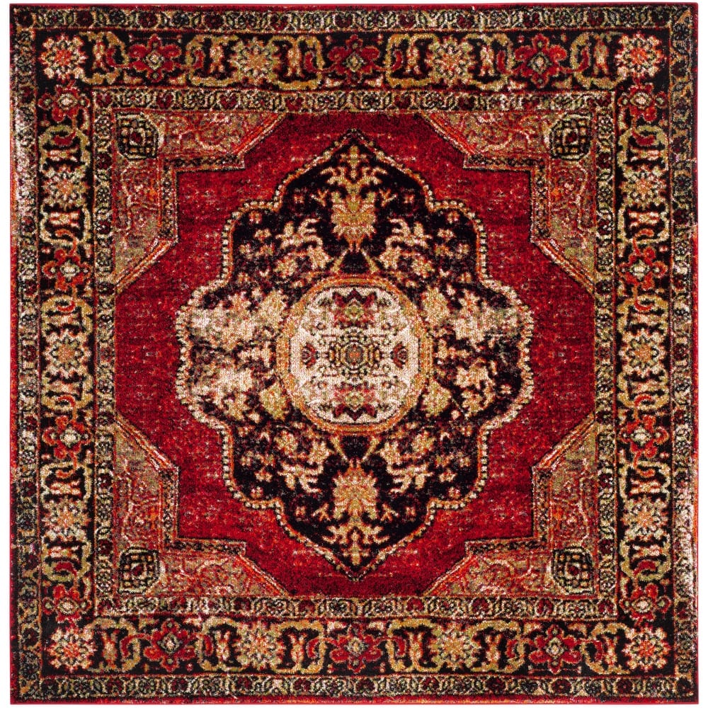 SAFAVIEH Vintage Hamadan Ismay Oriental Distressed Rug