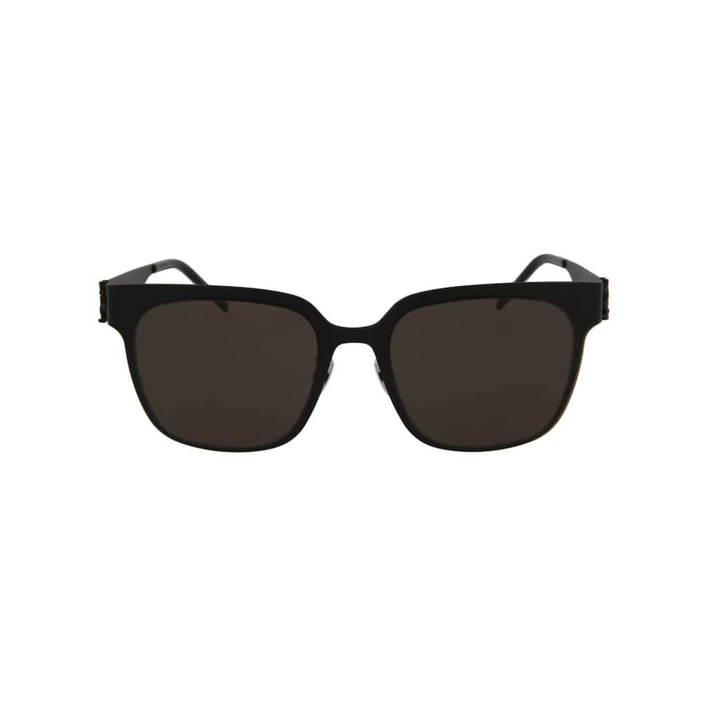 Saint Laurent Square-Frame Metal Sunglasses