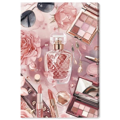 Glam Sparkle Lay Out II Canvas by Art Remedy, Gallery Wrapped