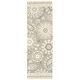 preview thumbnail 5 of 7, Style Haven Marthrown Grey/ Sand Handcrafted Undyed Wool Area Rug Runner - 2' 6" x 8'