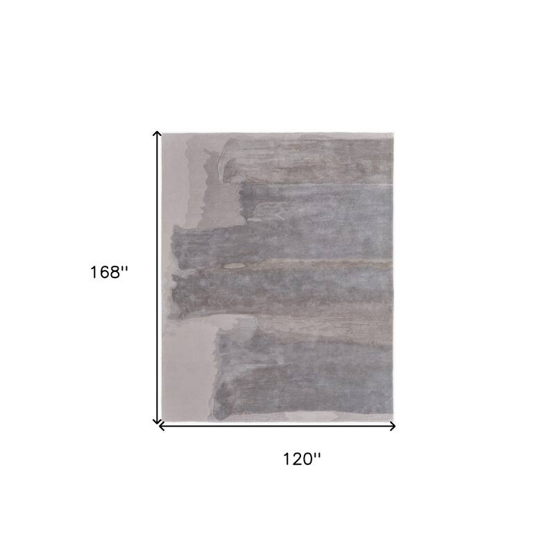 HomeRootsAbstract Industrial Rectangle Area Rug