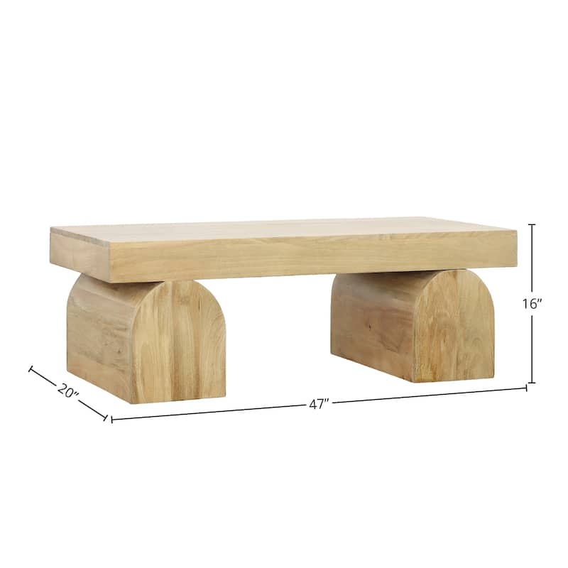 Chapel Coffee Table, Natural