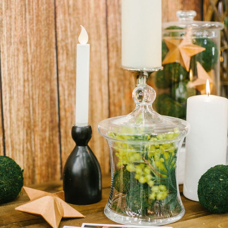 4 Pcs Moss Balls Green Decorative Moss Balls for Home Decor