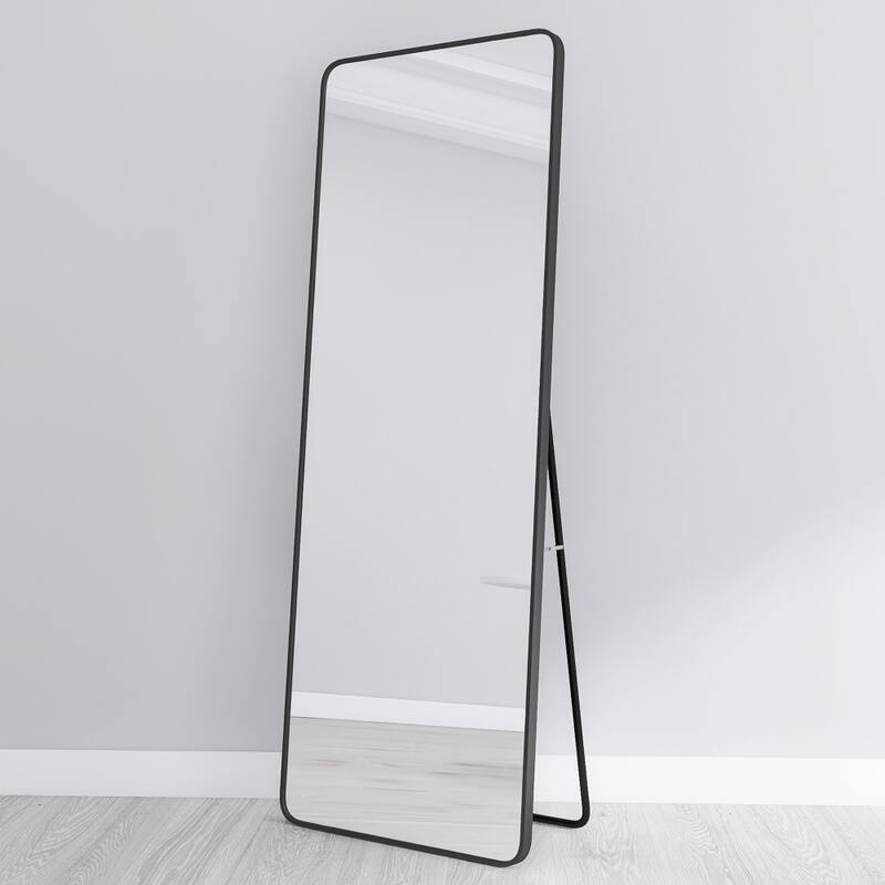 65 x 22in Full Length Dressing Mirror with Frame Standing or Hanging