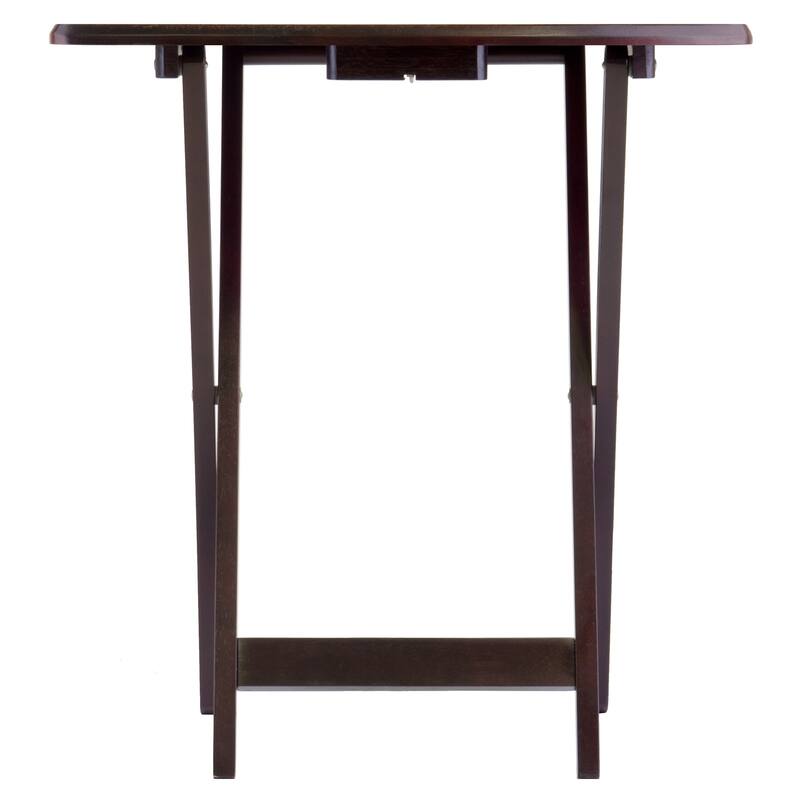 Dylan 5-Pc Oversize Snack Table Set, Espresso - 23.62 x 15.75 x 25.51 inches