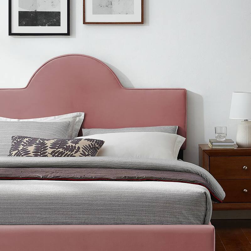 Sunny Performance Velvet King Bed