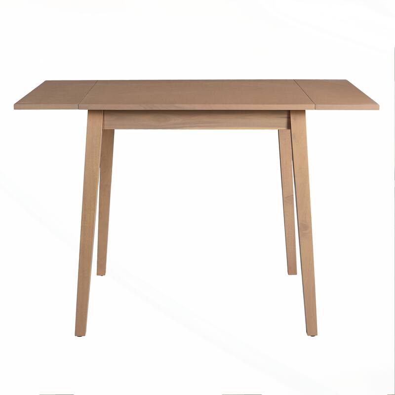 Versatile Folding Dining Table with Rubberwood Legs for Various Rooms