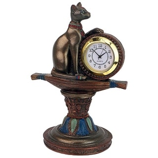 Details about   Design Toscano Temple of Anubis Egyptian Revival Sculptural Clock 