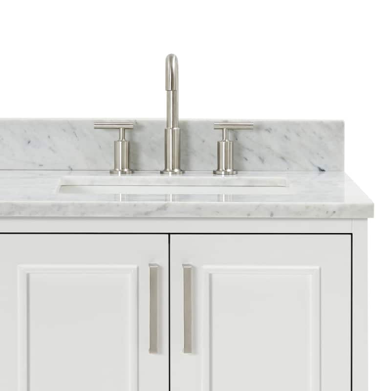 Ariel M061DCW2RVO Stafford 61" Free Standing Double Basin Vanity Set