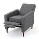 preview thumbnail 42 of 58, Mervynn Button Tufted Recliner (Set of 2) by Christopher Knight Home