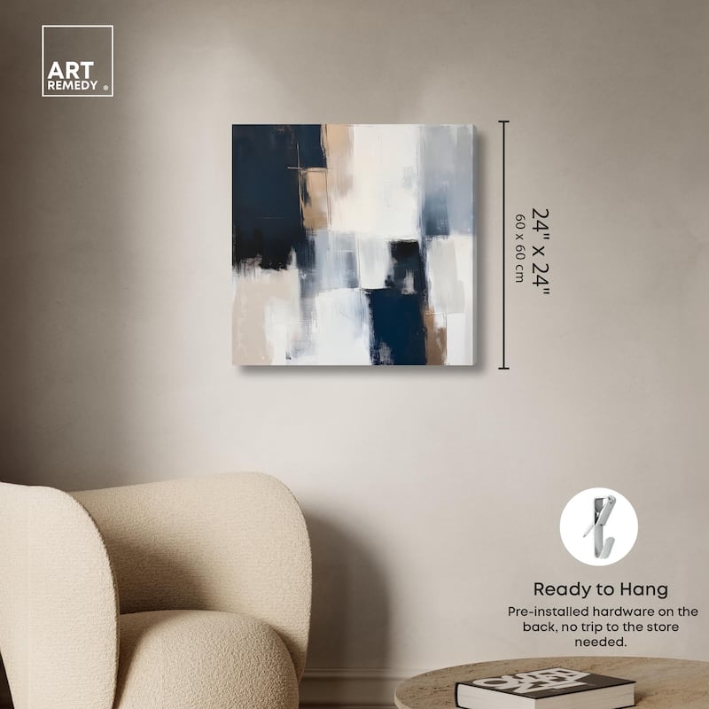 Stormy Hues II Canvas by Art Remedy, Gallery Wrapped