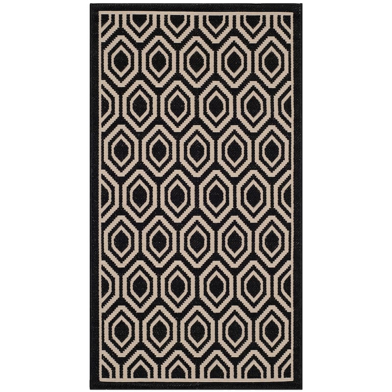 SAFAVIEH Courtyard Carolee Indoor/ Outdoor Patio Backyard Rug