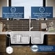 preview thumbnail 2 of 14, Karran Undermount Quartz Double Bowl Kitchen Sink