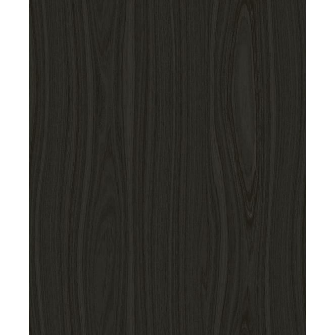 Brewster Jaxson Dark Brown Faux Wood Wallpaper - 21in x 396in x 0.025in