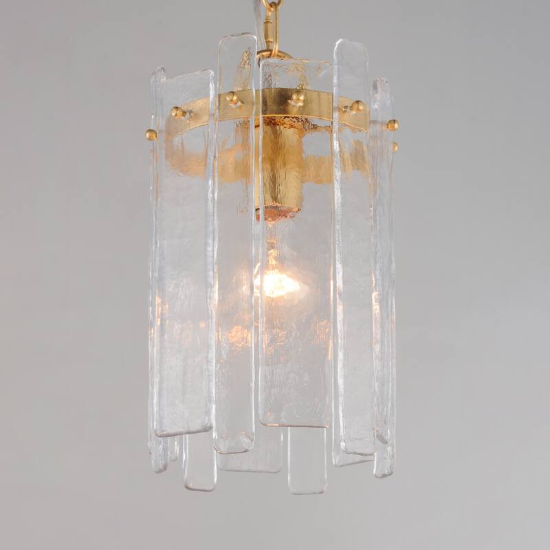 Maxim 21831AG Warren 8" Wide 1 Light Mini Pendant