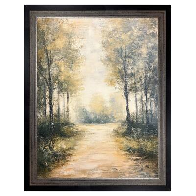Masterpiece Art Gallery| Heavenly Woods by Petals Prints Design - Framed Canvas Print