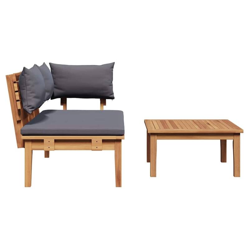 vidaXL Garden Bench Brown Solid Teak wood