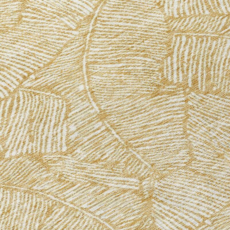 HomeRoots Floral Transitional Rectangle Outdoor Rug