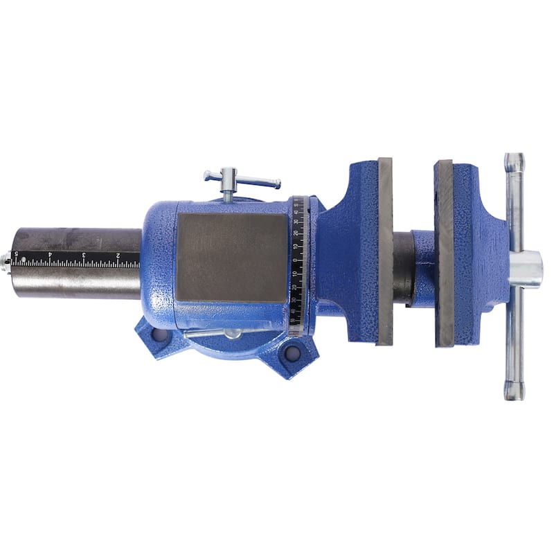 5" Multi-jaw Rotating Bench Vise ,Multipurpose Vise Bench,360-Degree Rotation Clamp on Vise with Swivel Base and Head