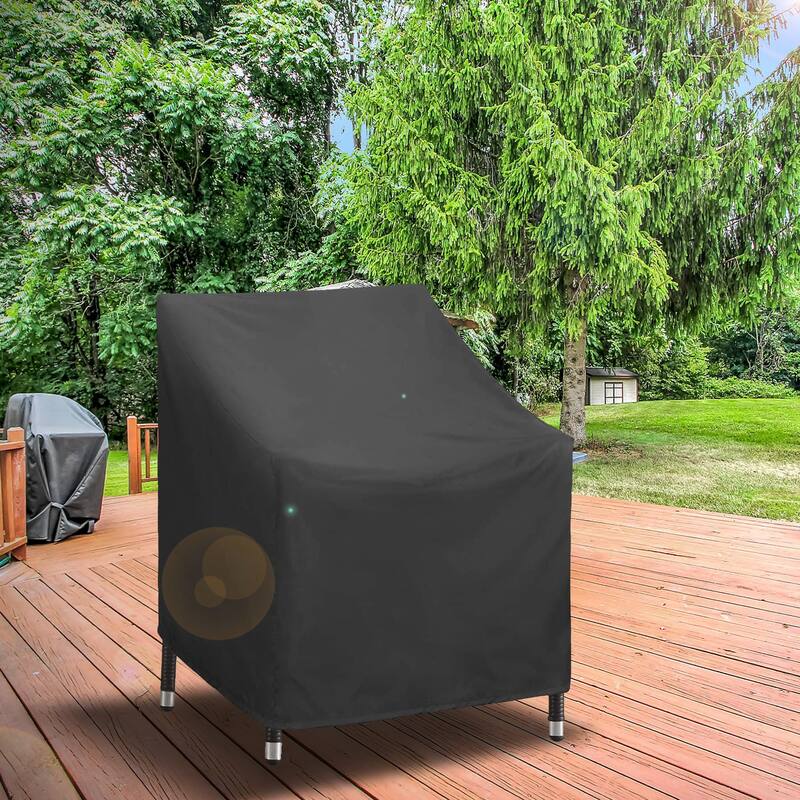 Outdoor Chair Covers Waterproof, Patio Chair Covers, Veranda Chair Furniture Covers - 29"Lx30"Wx36"H