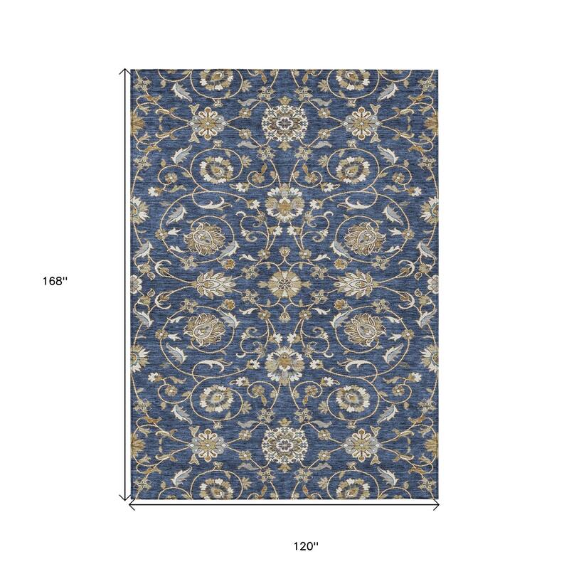 HomeRoots Moroccan Transitional Rectangle Outdoor Rug