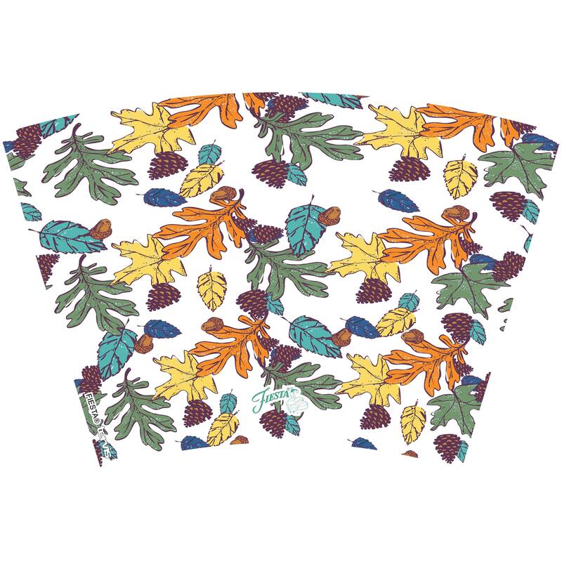Tervis Fiesta Thanksgiving Butterscotch Fall Leaves Made in USA Double Walled Insulated Tumbler, Unlidded
